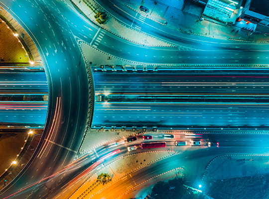 Illuminating Road lights