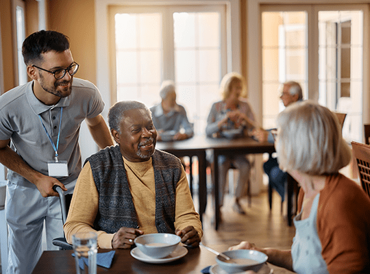 Senior Living illustration